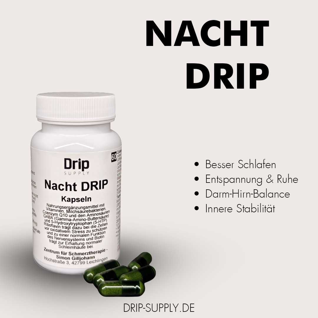 Nacht Drip – Schlaf & Mikrobiom