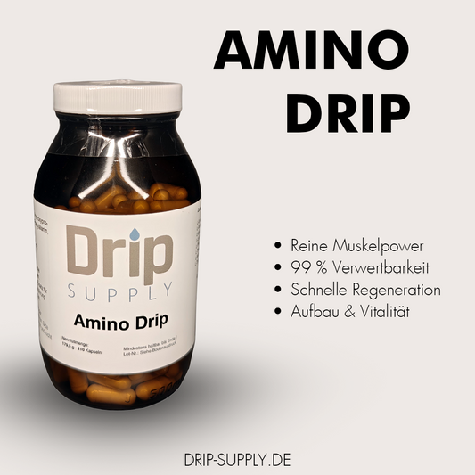 Amino Drip – Regeneration & Stoffwechsel