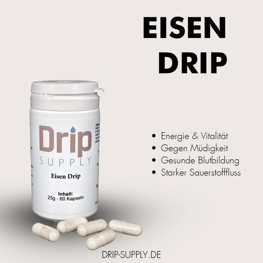 Eisen Drip - Energie und Vitalität