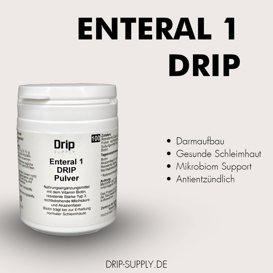 Enteral Drip 1 – Mikrobiom & Schleimhautaufbau